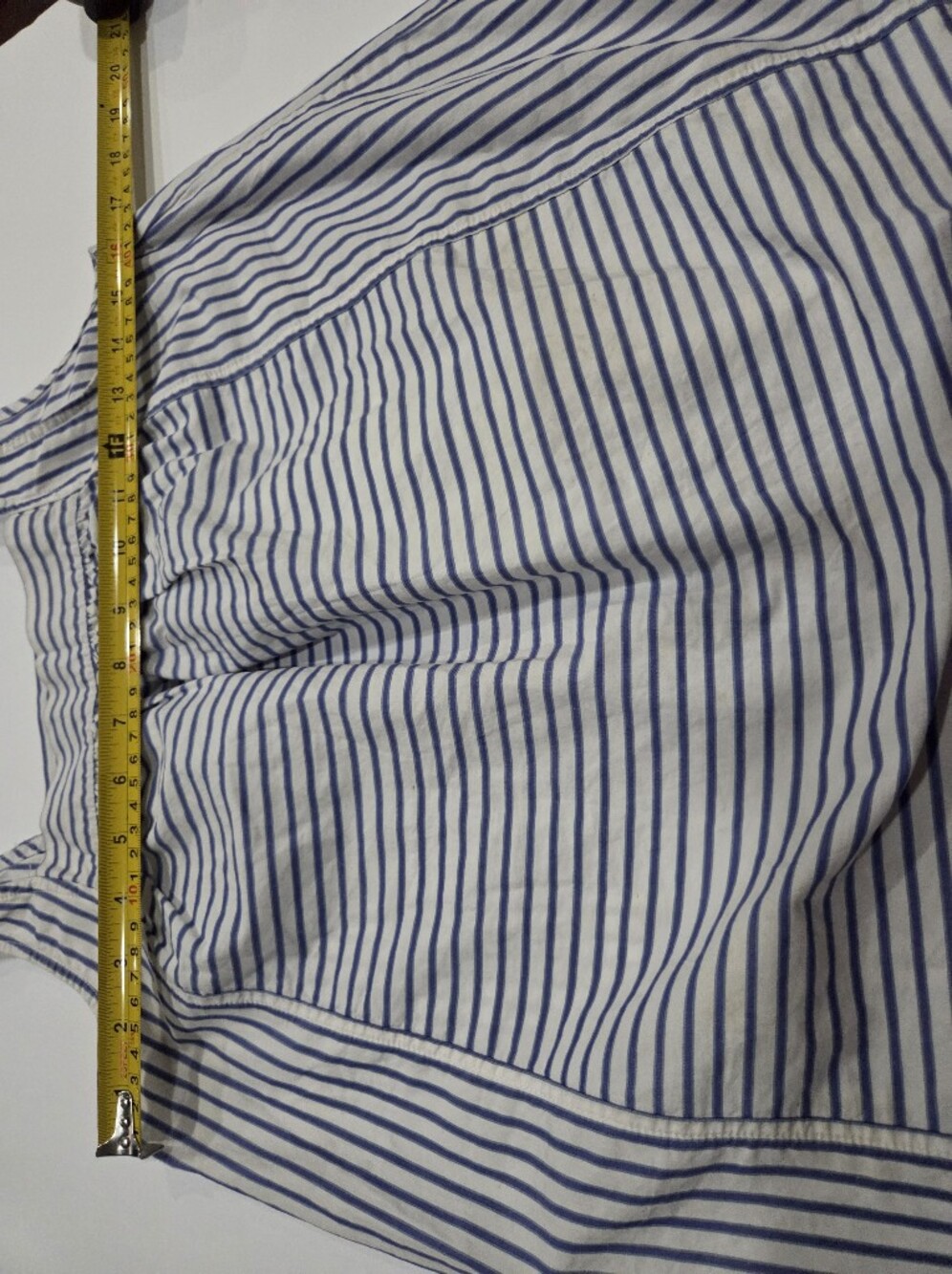 Victoria Beckham for Target Blue and White Striped Halter Camisole Sz.L - Picture 5 of 8